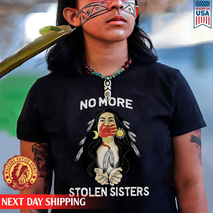 For My Sisters I Wear Red, No More Stolen Sisters Shirts
