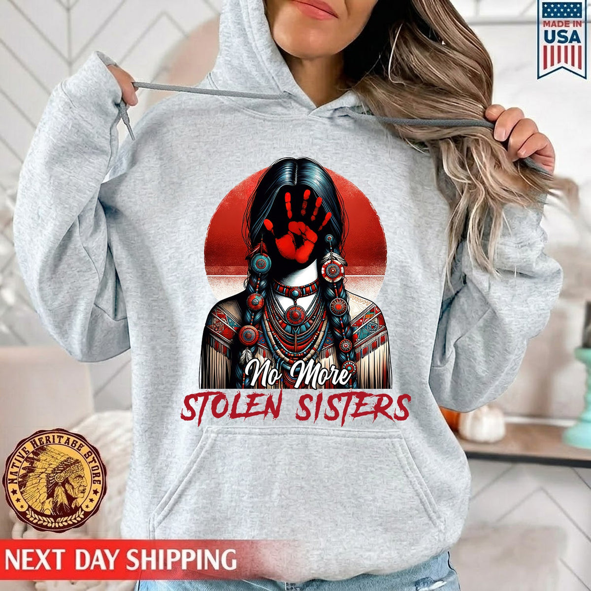 MMIW No More Stolen Sisters No Face Unisex T-Shirt/Hoodie/Sweatshirt