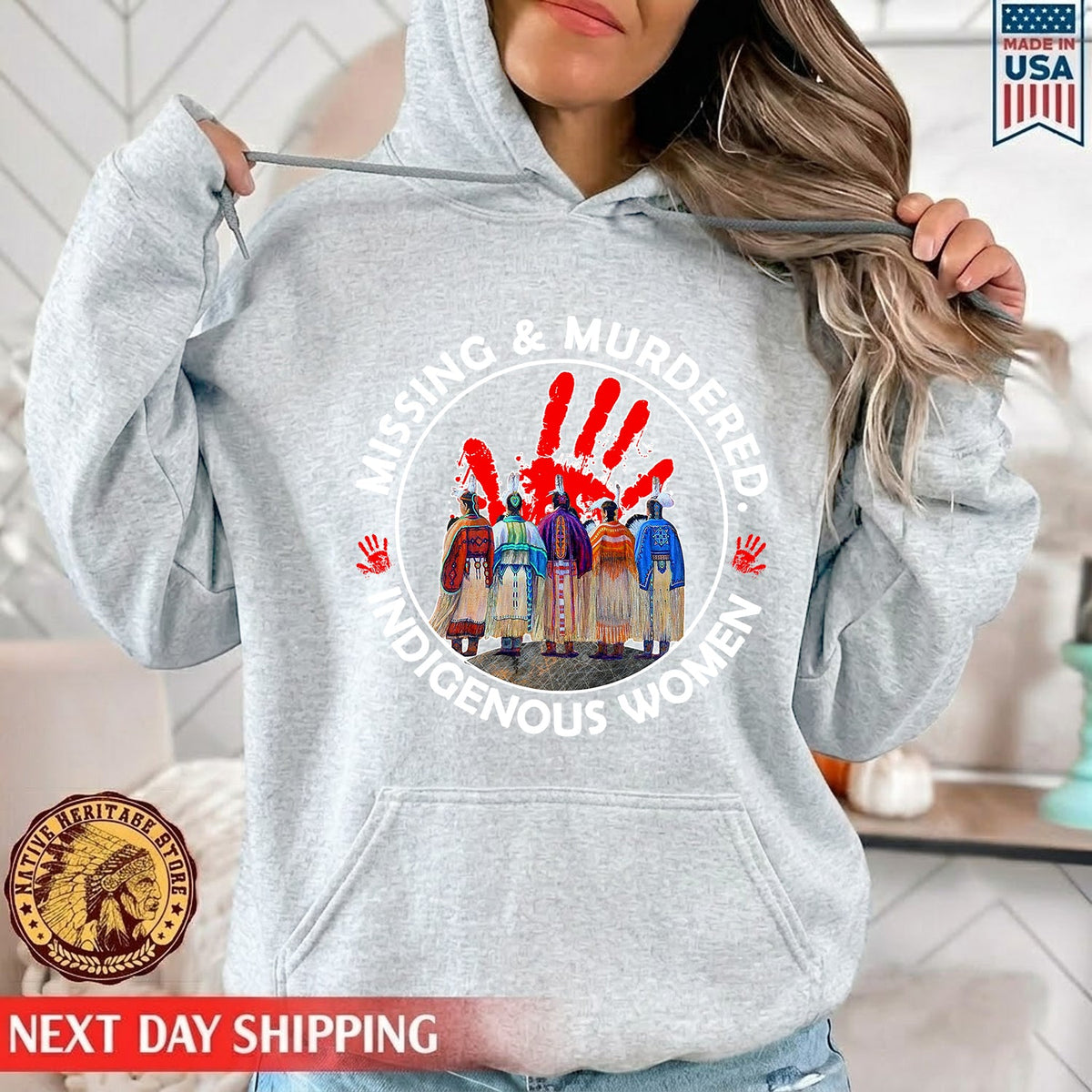 MMIW Red Hand Women Together Unisex T-Shirt/Hoodie/Sweatshirt