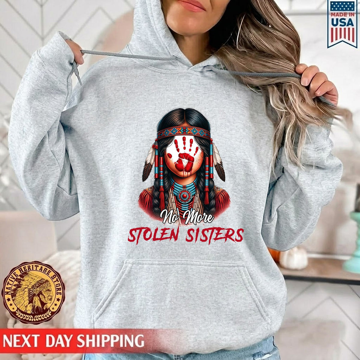 MMIW No More Stolen Sisters No Face Unisex T-Shirt/Hoodie/Sweatshirt