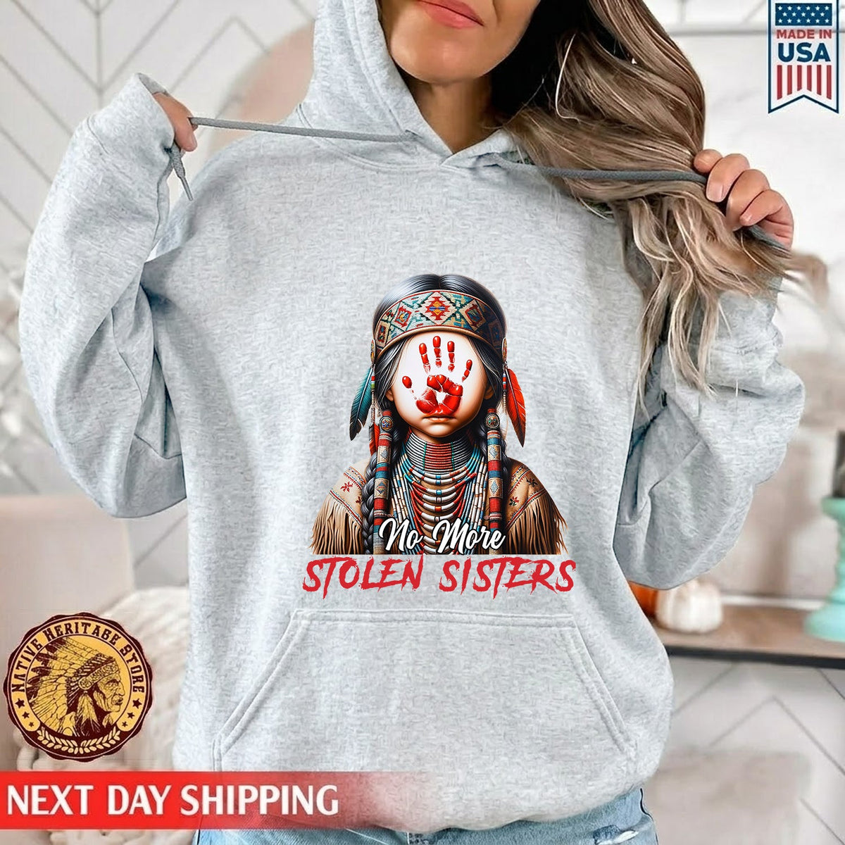 MMIW No More Stolen Sisters No Face Unisex T-Shirt/Hoodie/Sweatshirt