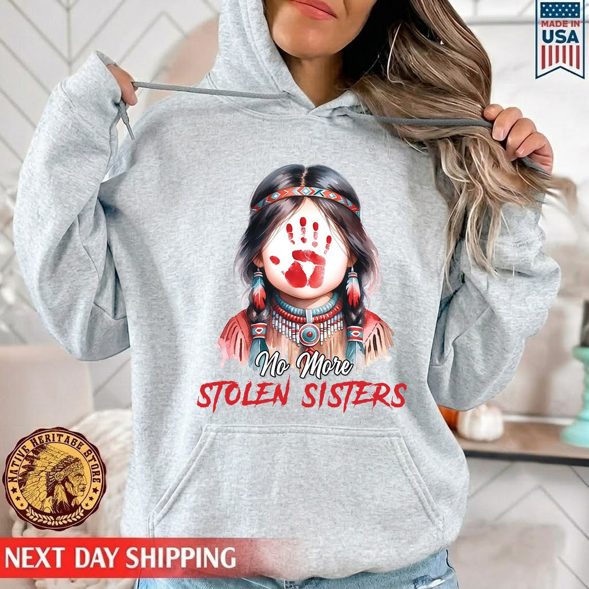 MMIW No More Stolen Sisters No Face Unisex T-Shirt/Hoodie/Sweatshirt